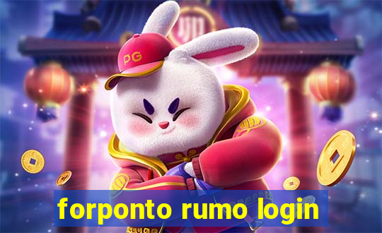 forponto rumo login