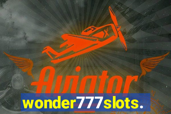 wonder777slots.com