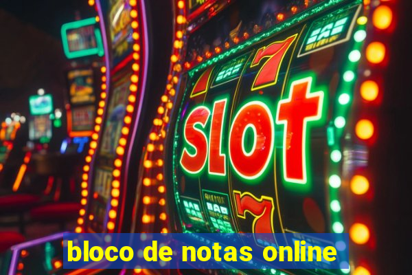 bloco de notas online