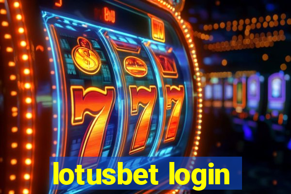 lotusbet login