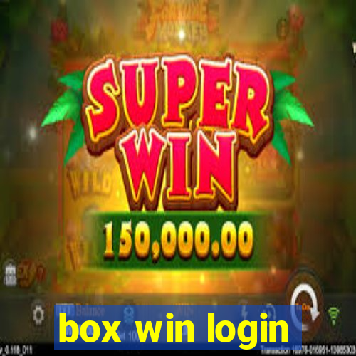 box win login