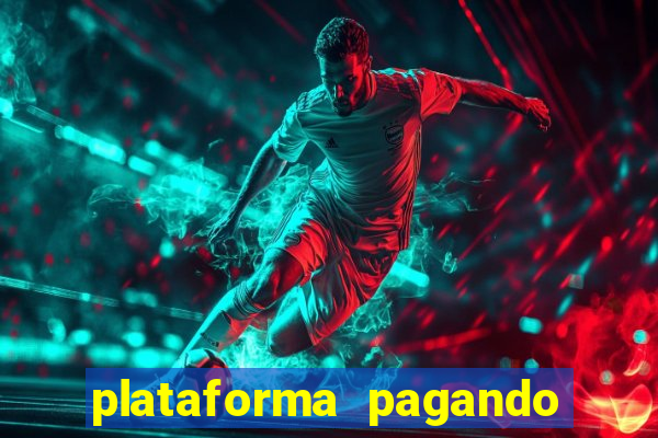 plataforma pagando no cadastro