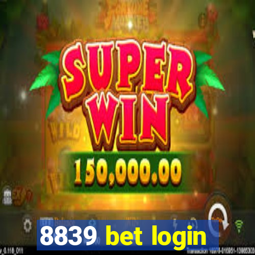 8839 bet login