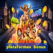 plataformas bonus no cadastro