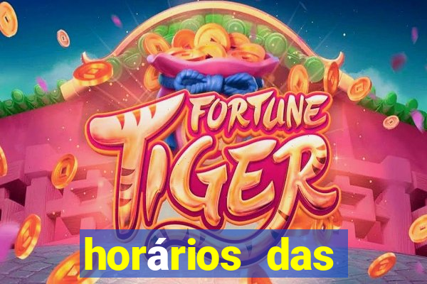 horários das plataformas de jogos