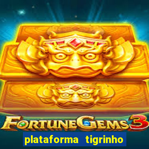 plataforma tigrinho 1 real