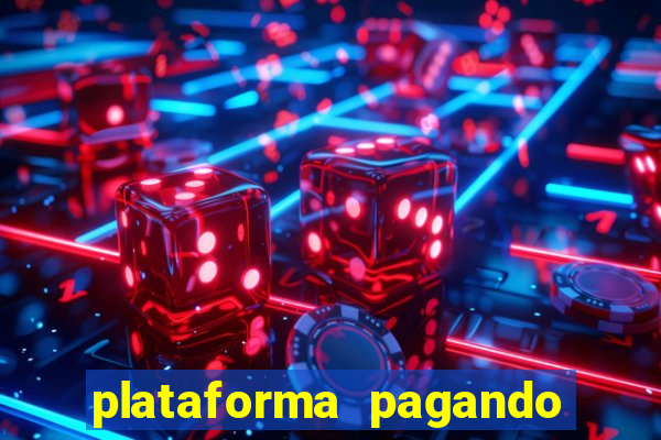 plataforma pagando no cadastro fortune tiger