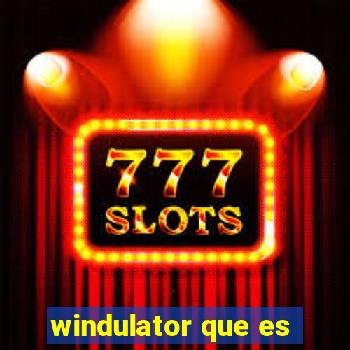 windulator que es