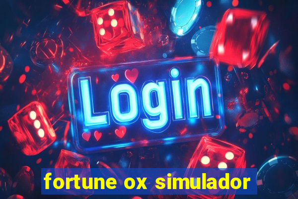 fortune ox simulador