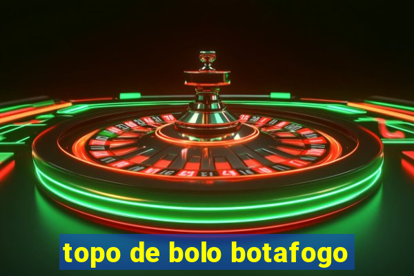 topo de bolo botafogo