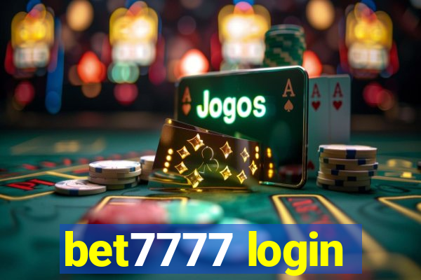 bet7777 login