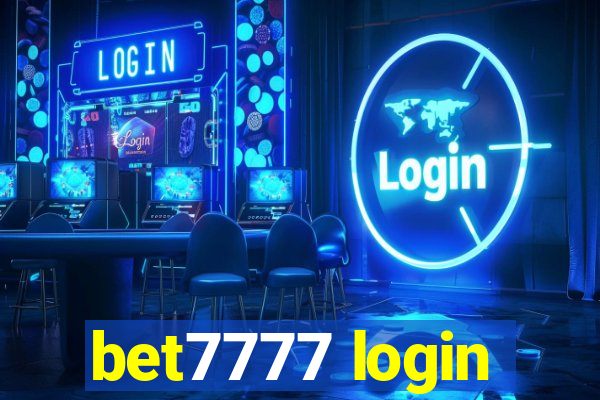 bet7777 login