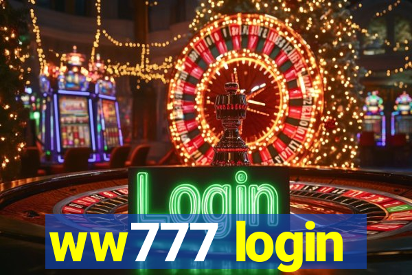 ww777 login