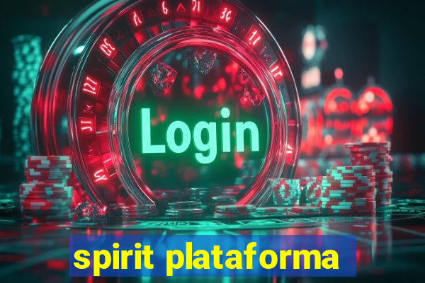 spirit plataforma