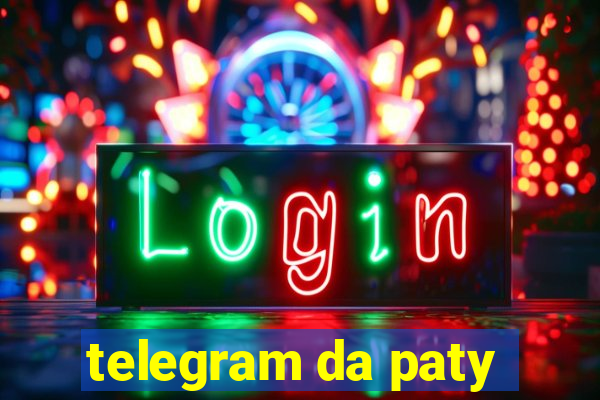 telegram da paty