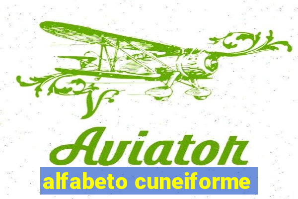 alfabeto cuneiforme