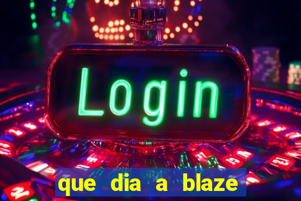 que dia a blaze paga o cashback