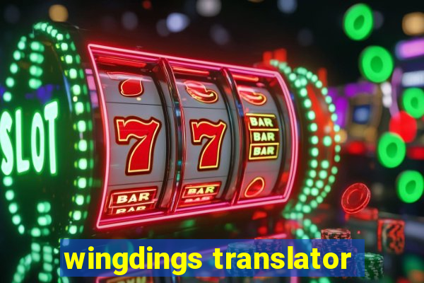 wingdings translator