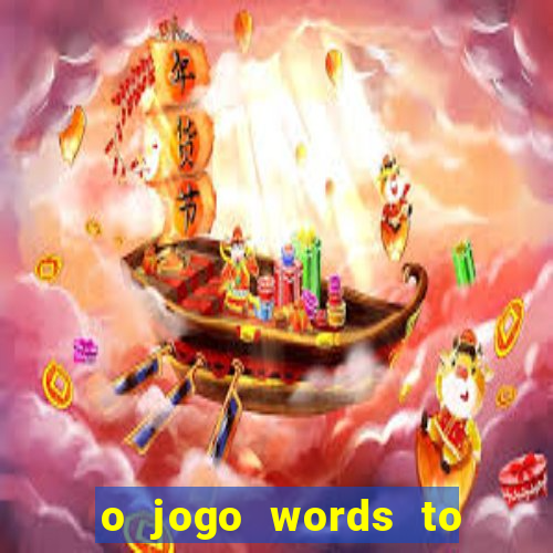 o jogo words to win paga mesmo