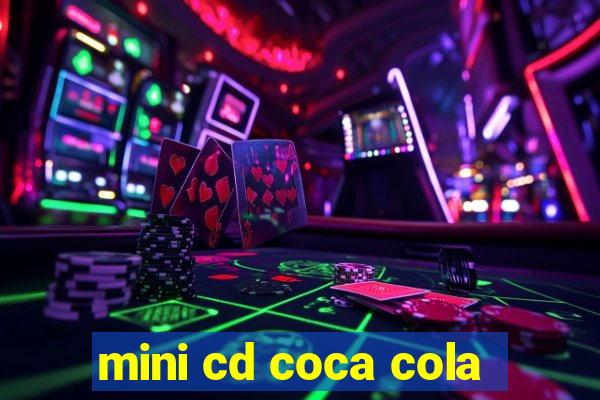 mini cd coca cola