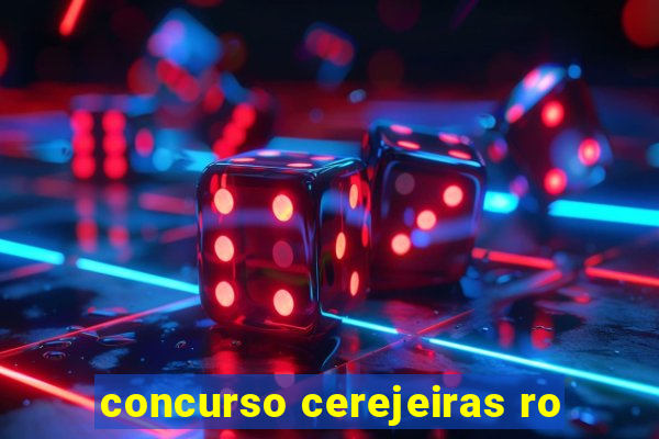 concurso cerejeiras ro