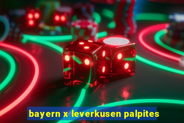 bayern x leverkusen palpites