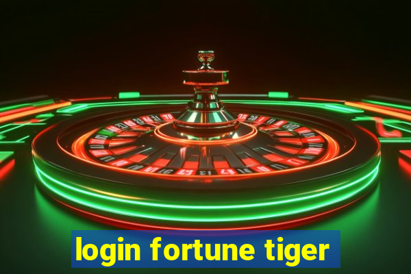 login fortune tiger