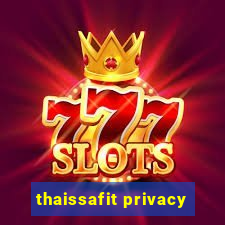 thaissafit privacy