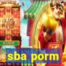 sba porm