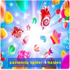 paciencia spider 4 naipes