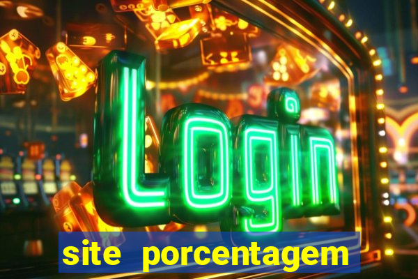 site porcentagem slots pg