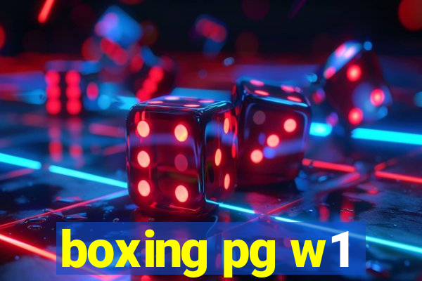 boxing pg w1