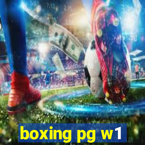 boxing pg w1