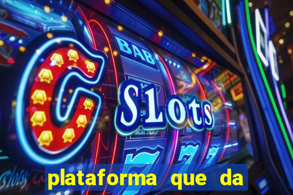 plataforma que da para depositar 1 real