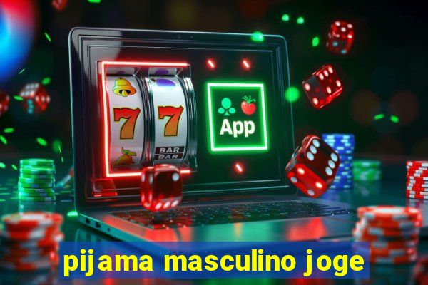 pijama masculino joge