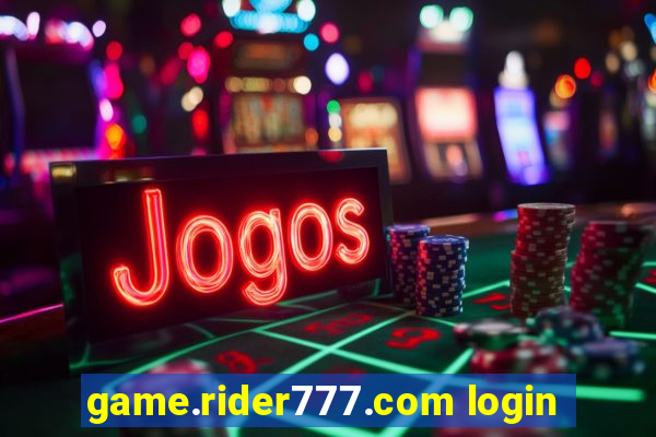 game.rider777.com login