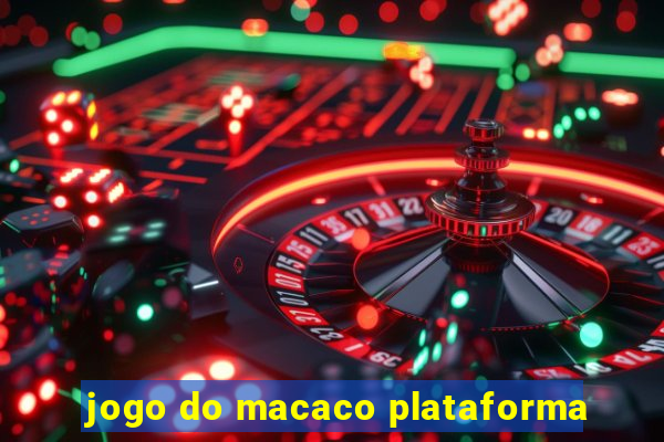 jogo do macaco plataforma