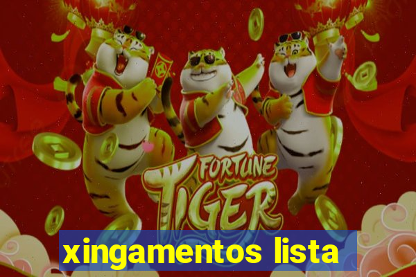 xingamentos lista