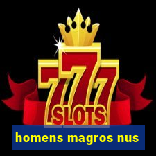 homens magros nus