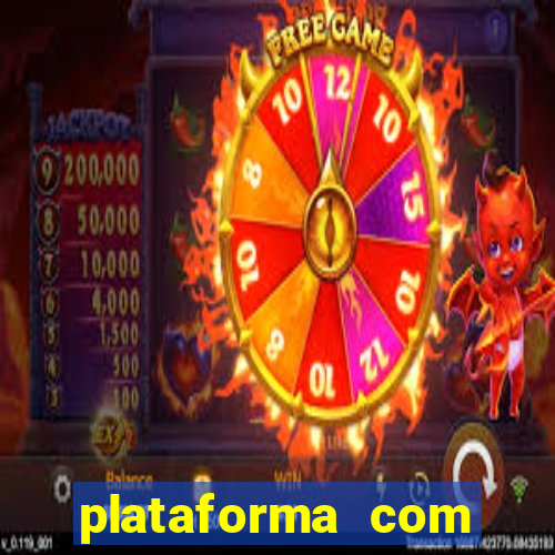 plataforma com conta demo fortune tiger