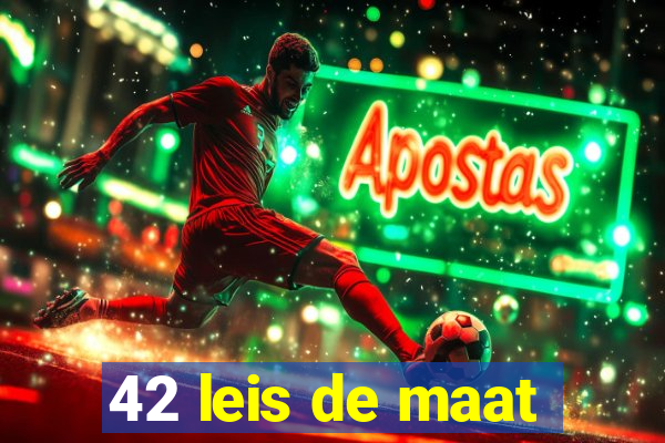 42 leis de maat