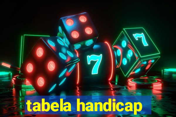 tabela handicap