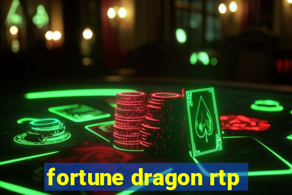 fortune dragon rtp