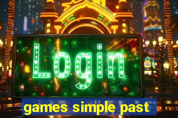 games simple past