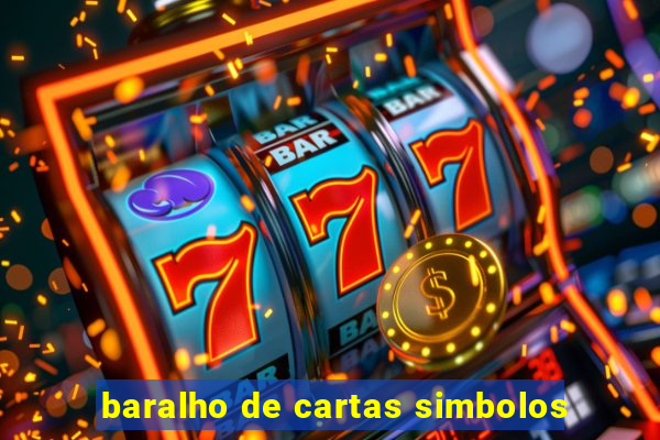 baralho de cartas simbolos