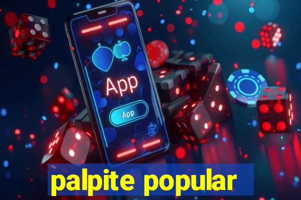 palpite popular