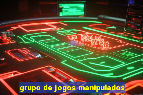 grupo de jogos manipulados