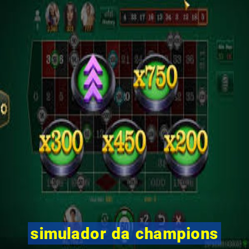 simulador da champions