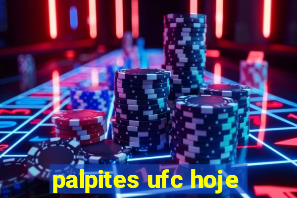 palpites ufc hoje