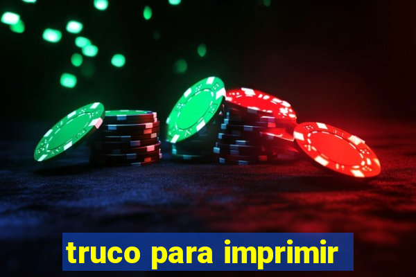 truco para imprimir